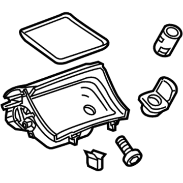 GM 84268963 Compartment Assembly, F/Flr Cnsl *Bowen Wire