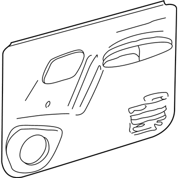 Chevy 15686461 Door Trim Panel