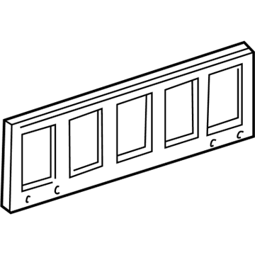 GMC 15647403 Front Panel