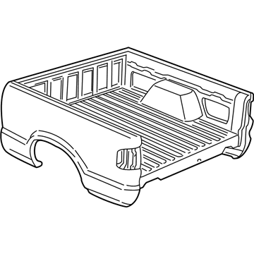 GM 12543505 Body Unit,Pick Up Box Long