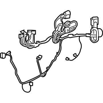 GM 22793717 Harness Assembly, Front Side Door Door Wiring