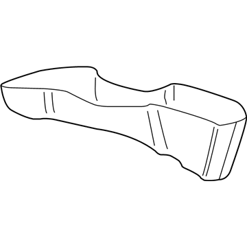 GM 22682220 Console Assembly, Front Floor Lower *Graphite