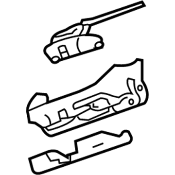 Chevy 20817708 Latch Assembly