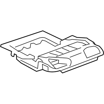 Oldsmobile 88948978 Cushion Frame