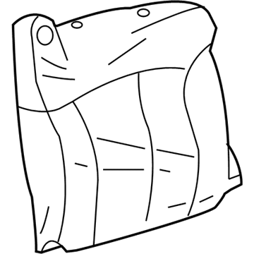 Chevy 88949366 Seat Back Cover