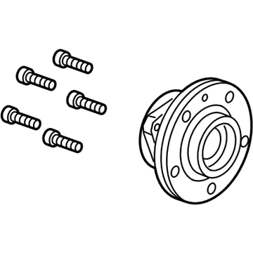 Buick 13546938 Hub & Bearing