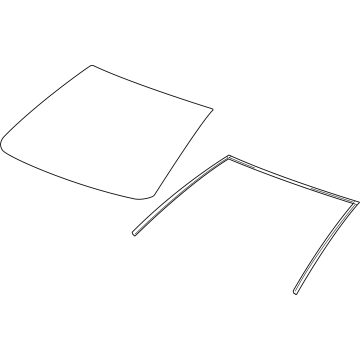 Chevy 42497267 Windshield