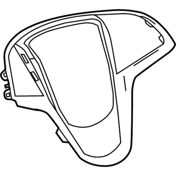 Cadillac 23417448 Trim Cover