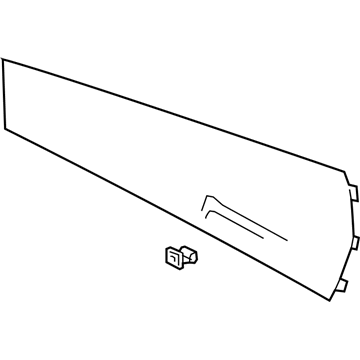 Cadillac 84057851 Side Panel