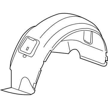 Chevy 15774266 Fender Liner