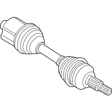 2002 Saturn L200 Axle Shaft - 22688596