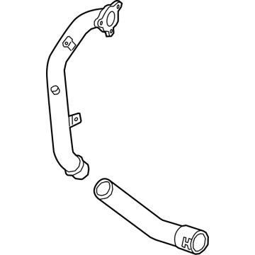 2022 Buick Envision Radiator Hose - 55507983