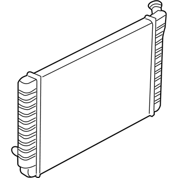 Chevy 89018543 Radiator