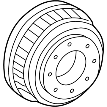 GMC 15003097 Brake Drum