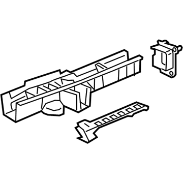 GM 84510125 Rail Assembly, U/B Rr Si