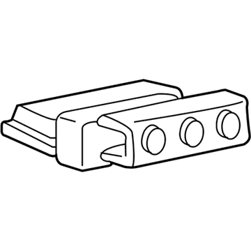 Chevy 9378805 Heater Control