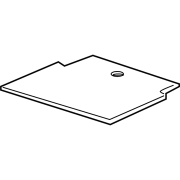 GM 15111914 Mat,Rear Compartment Floor