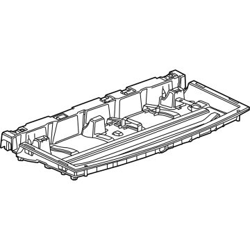 GM 84945404 Compartment Assembly, R/Cmpt Flr Stow Tr *Black