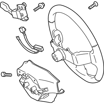 Pontiac 19184544 Steering Wheel