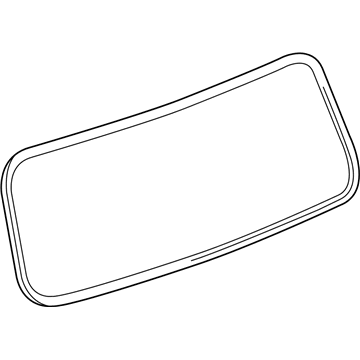 GM 20963245 Weatherstrip Assembly, Lift Gate Window