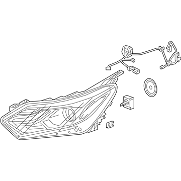 2019 Chevy Equinox Headlight - 84818200