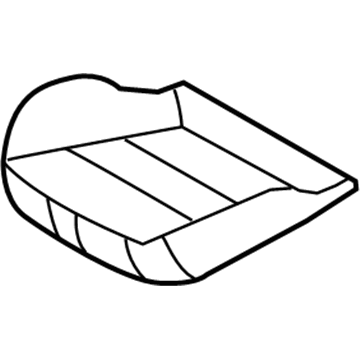 Saturn 13115629 Seat Cushion Pad