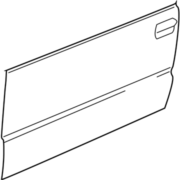 GM 15135026 Panel, Front Side Door Outer