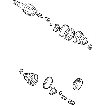 Saturn 88967242 Outer Joint Assembly