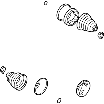 Saturn Relay CV Boot - 26079533