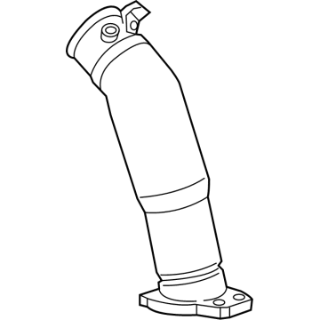 GMC 12671086 Exhaust Pipe