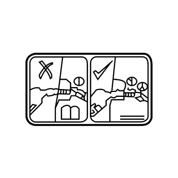 Buick 84089673 Fuel Label