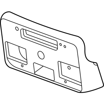 Chevy 85650573 License Bracket