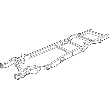 Chevy 85551571 FRAME,CHASSIS(SWAP TRANS CROSSMEMBER OR BUY NEW)(MUST BUY SET OF 2011 PARKING BRAKE CABLES)