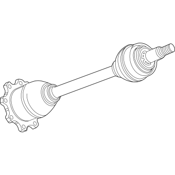 GM 84856646 Shaft Assembly, Rear Whl Drv