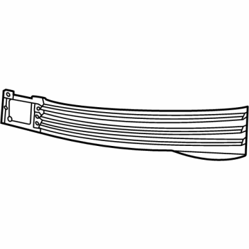 Cadillac 84370819 Center Grille