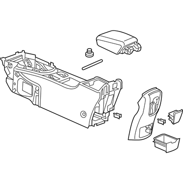 2016 Buick Cascada Center Console Base - 39058842