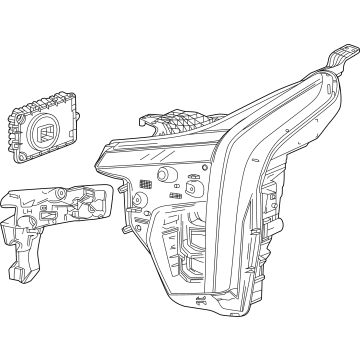 2024 Cadillac XT4 Headlight - 42864514