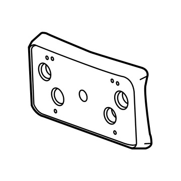 Chevy 84699405 License Bracket