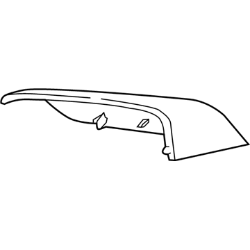 GM 23372287 Cover, Outside Rear View Mirror Housing Upper *Service Primer