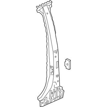 GMC 84610387 Center Pillar Reinforcement