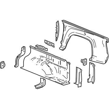 GMC 88980483 Side Panel