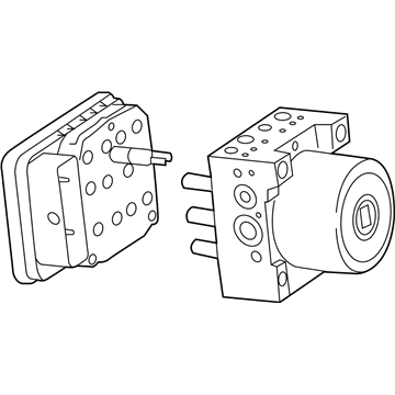 2019 Cadillac CTS ABS Control Module - 84334607