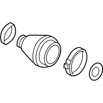 GM 13318003 Boot Kit, Front Wheel Drive Shaft Cv Joint Outer