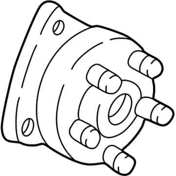 Cadillac 7470003 Front Hub & Bearing