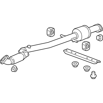 GM 94529345 3Way Catalytic Convertor Assembly (W/Exhaust Pipe)