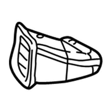 Chevy 15760676 Lower Duct