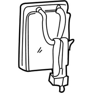 GM 12477713 Evaporator,Auxiliary A/C