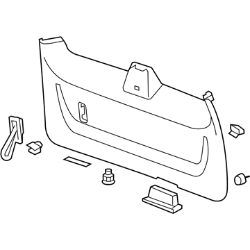 GMC 20986830 Lower Trim Panel