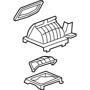 Chevy 19300324 Air Inlet Assembly