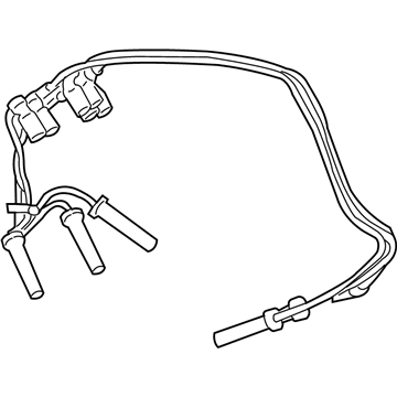 Chevy 19417611 Plug Wire Set